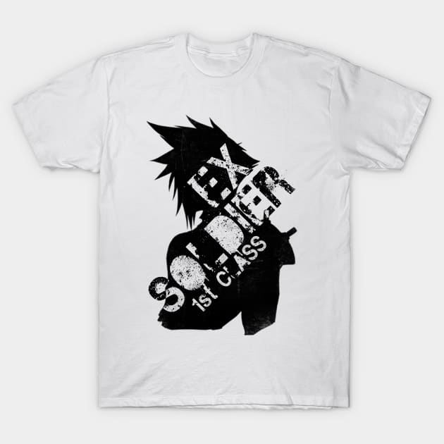 Cloud Strife ex-SOLDIER T-Shirt by DRKNT